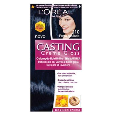 Imagem de Tintura Casting Creme Gloss 210 Preto Azulado