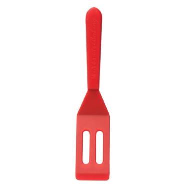 Imagem de Mrs. Anderson's Baking Mini espátula para servir brownie, 20 cm x 4 cm, silicone antiaderente flexível resistente ao calor, vermelho