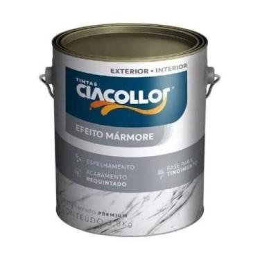 Imagem de Efeito Mármore Exterior e Interior Marmorato Base 3.8KG - CIACOLLOR