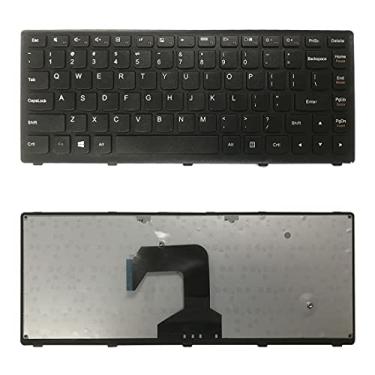Imagem de Acessórios para reposição de laptop Teclado da versão dos EUA para Lenovo Ideapad S300 S400 S405 S400T S400U M30-70