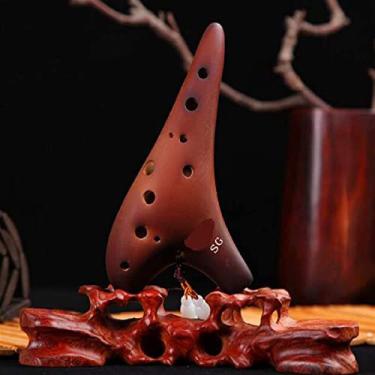 Imagem de KRASS Ocarina 12 Hole Classic Vintage Ocarina AC/SF/SG/SC opcional, música e iniciantes, SG, Collector88