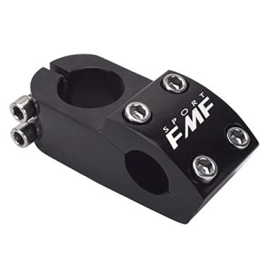 Imagem de Vaveren Haste curta de bicicleta leve 28,6/8 peça de substituição liga de alumínio .2 guidão BMX, MTB Road, preto