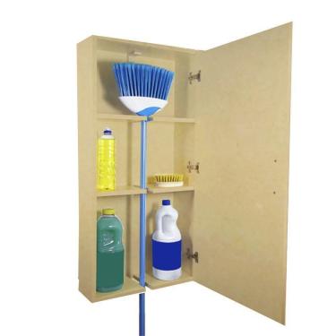 Imagem de Armário Lavanderia Natural Em Mdf