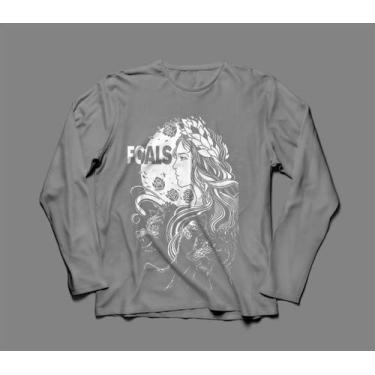 Imagem de Camiseta / Camisa Manga Longa Masculina Foals Indie Rock - Ultraviolen