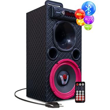 Imagem de Caixa Ativa Bob Automotiva Residencial Corneta Falante Voz