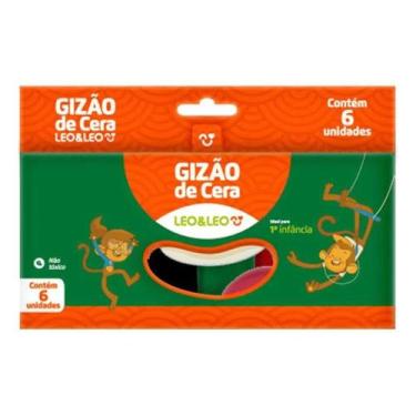 Giz de cera gizao big gis neon gliter 52G 6CORES em Promoção na Americanas