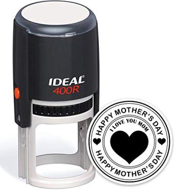 Imagem de Carimbo de borracha autotinta; carimbo de tinta para o dia das mães; carimbo para fazer cartões; artigos de cachecol; carimbo de presente para o dia das mães; estilo 05