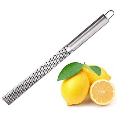 Imagem de ralador 1 unidade fatiador de queijo de aço inoxidável multiuso limão zester descascador de prata utensílios de cozinha para cozinhar raladores de queijo manteiga