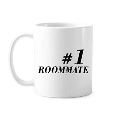Imagem de Number.1 Caneca Roommate para a temporada de formatura, cerâmica, café, porcelana, louça