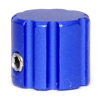 Imagem de LABMETRIC 6 pontas de controle de instrumento, com parafuso e chave inglesa, alumínio anodizado, rádio de guitarra DIY, azul