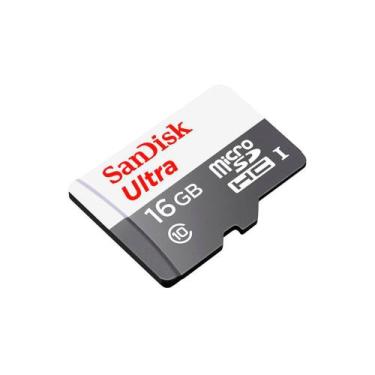 Imagem de Cartão Memória Micro Sd Ultra 80Mbs Classe10 - Sandisk