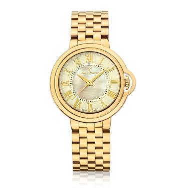 Imagem de Relógio Pulso Jean Vernier Analógico Aço Masculino JV01150-Masculino