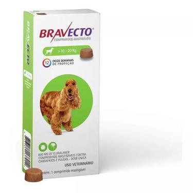 Imagem de Bravecto Antipulgas E Carrapatos Para Cães De 10 Até 20 Kg - M.S.D Pet