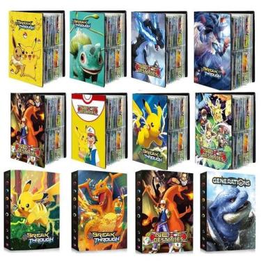 Folhas album cartinha pokemon