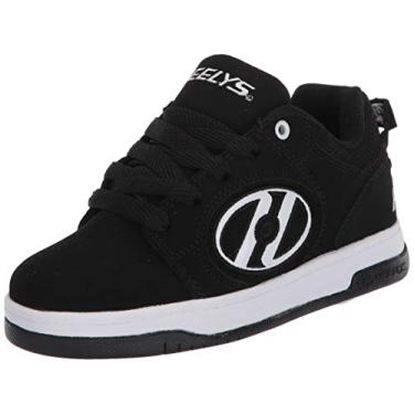 Imagem de Heelys Tênis Voyager, Preto/branco, 1 Big Kid