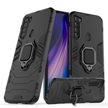 Imagem de Capa Capinha Case Compatível com Redmi Note 8 - Protetora Resistente Durável Anti Impacto Queda Choque Armor Armadura Militar
