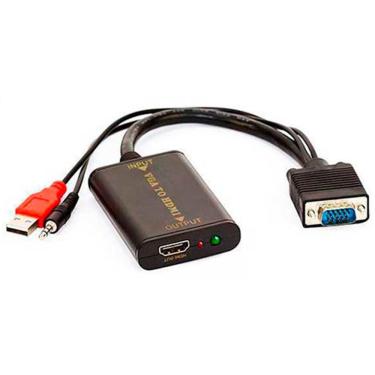 Imagem de Conversor Vga Para Hdmi Com Áudio - Alimentação Usb - 4452