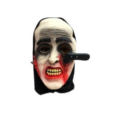 Imagem de Máscara Faca Terror Halloween - Látex - Spook