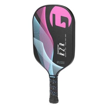 Imagem de Gamma RZR - Raquete de pickleball composto: Bolas de picles para brincadeiras internas e externas - Raquete aprovada pela USAPA para adultos e crianças - Rosa/azul