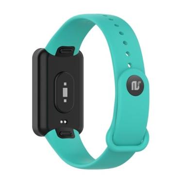Imagem de Pulseiras de silicone NSmart compativeis com Redmi Smartband PRO (Único, Verde)