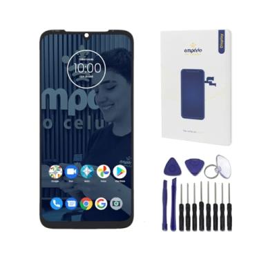 Imagem de Tela Display Frontal Compatível Moto G9 Plus Xt2087 Empório Standard Preto