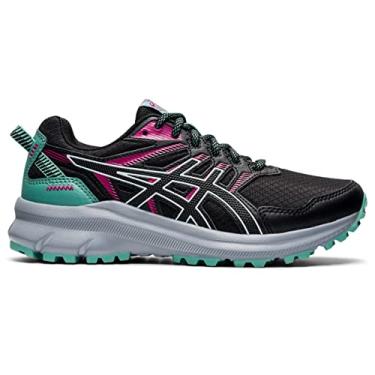 Imagem de ASICS Women's Trail Scout 2 Running Shoes, 12, Black/Soothing SEA