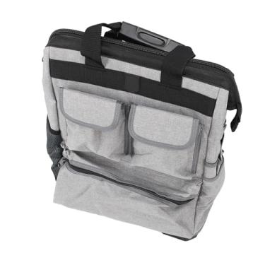 Imagem de Mochila para Ferramentas de Eletricista Com Material de Alta Resistência Ao Desgaste, Suporte de Carga Aprimorado, Fundo Espesso para Bolsos Práticos, Vários Ambientes de Trabalho