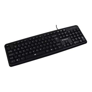 Imagem de Teclado Para PC ou Notebook Com Fio Conexão USB MO-KB110 MOX