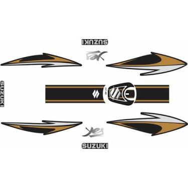 Imagem de Adesivo Protetor Carenagem e Bocal Suzuki Yes 2005/12 Kit 04 - Resitan