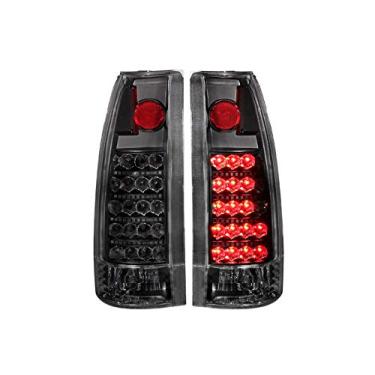 Imagem de Anzo USA Conjunto de luz traseira LED preta 311059 Cadillac/Chevrolet/GMC - (vendido em pares)
