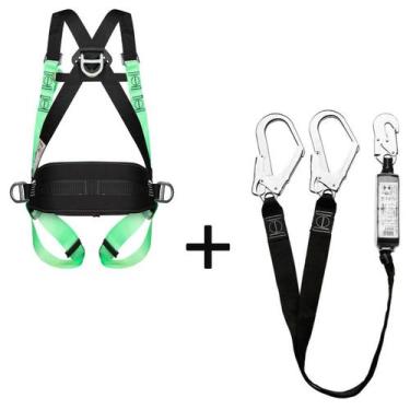 Imagem de Cinto Paraquedista C/ Abdominal Dg 5100 Talabarte Dg 8009 - DEGOMASTER