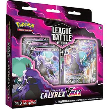 Imagem de Pokeman Pokemon Cards: Shadow Rider Calyrex VMAX League Battle Deck, Multicolor