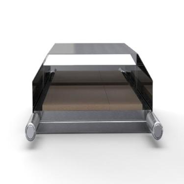 Imagem de Forno Costela Carnes Pizza P/ Churrasqueira Inox C/ Abafador - Lider G