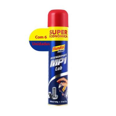 Imagem de Oleo Desengripante MP1 321ml Mundial Prime, 6 peças