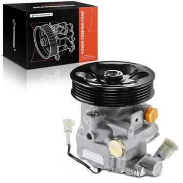 Imagem de A-Premium Bomba de direção hidráulica, com polia, compatível com Subaru Forester 2006-2008, Impreza 2006-2007, 2,5L Gas, Substituir # N9900761, 34430SA0219L