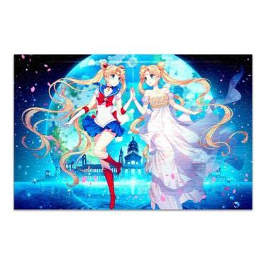 Imagem de Quebra-cabeça Personalizado Sailor Moon 60 Peças - Pomps Geek