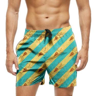Imagem de Short Praia Shorts Banho Bermuda Verão 1511 - SMOKE, GG Feminino