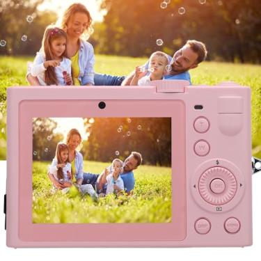 Imagem de Câmera Digital, Câmera Vlogging 5K 72MP Com Câmera Dupla Frontal Traseira, Câmera Compacta de 2,8 Polegadas Com Filtros de Efeitos Especiais Fotografia Em Câmera Lenta Timelapse