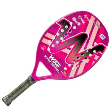 Imagem de Raquete de Beach Tennis Wave Super Control Rosa Carbono 12k