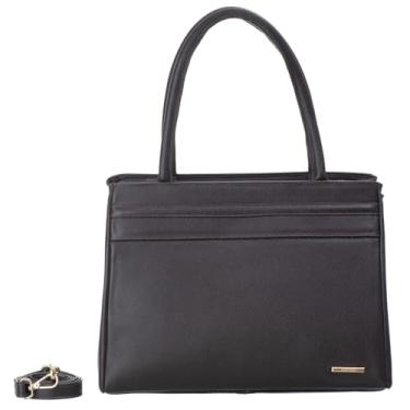 Imagem de Bolsa de Ombro Estruturada Couro Celina Sifra (CAFÉ)