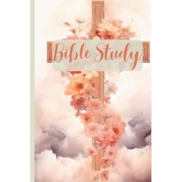 Imagem de Bible Study Journal: Bible Study Journal and Bible Notebook | Bible Notebooks for Note Taking | Bible Journal and Bible Study Notebook | Christian ... X 9" Boho Vintage Modern Notebook for Church