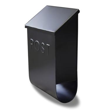 Imagem de NACH MB-7001BLK Caixa de correio Trixie, 24 x 10 x 38 cm, preto fosco