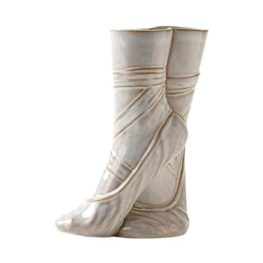 Imagem de WeiLaiKeQi Sapatilhas de Balé Vaso de Flores, Arranjo Floral, Mesa Moderna, Decoração de Casa, Vaso de Cerâmica para Sala de Estar, Estante, Escritório