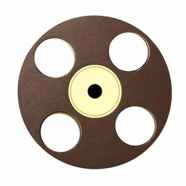 Imagem de Peso do estabilizador de disco de vinil LP dourado, fundição precisa, baixo ruído e restauração de som