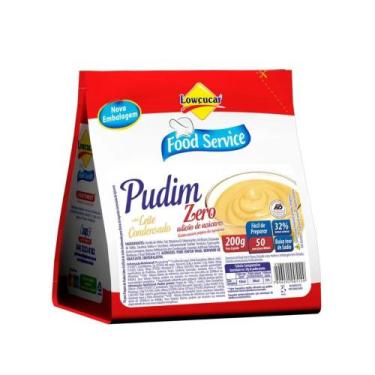 Imagem de Pudim Lowçucar Zero Açúcares Sabor Leite Condensado 200g - Lowçucar Fo