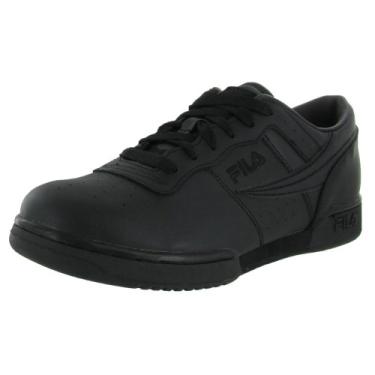 Imagem de Fila Men's Original Fitness LEA-M Tênis Calçados Masculino, Triple Black, 8 M US