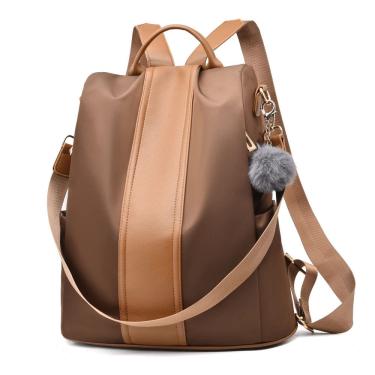 Imagem de Mochila PINCNEL impermeável de nylon anti-roubo marrom