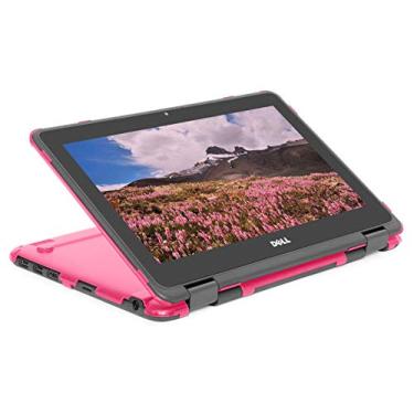 Imagem de mCover Capa compatível apenas com laptop 2019~2022 11,6 polegadas Dell Chromebook 3100/3110 2 em 1 série educacional (com dobradiça de 360°) (Não serve para nenhum outro modelo Dell) - rosa