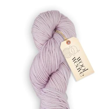Imagem de Woolweave Fio penteado – 100% fio de lã merino extrafina para tricô e crochê – tingido à mão, ultramacio e quente – novelo de 100 g, 180 metros – lavável na máquina