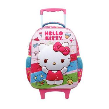 Imagem de Mochila de Rodinhas 16 Hello Kitty SE Xeryus - 11950